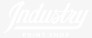 Industry Print White - Sport Script Font