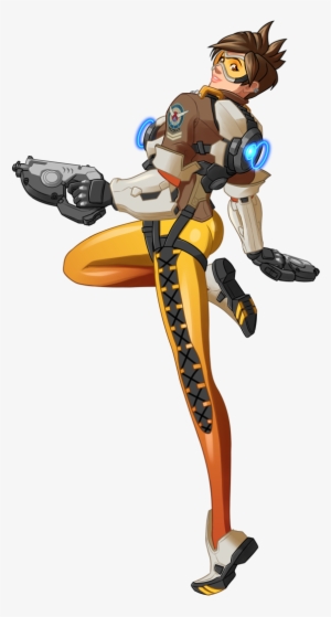 overwatch #tracer #mlg #blizzard - Rule 63 Tracer, HD Png Download