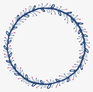 Cartoon Border Wreath 800*800 Transprent Png Free - Drawing