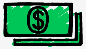 Dollar Bills - Sign