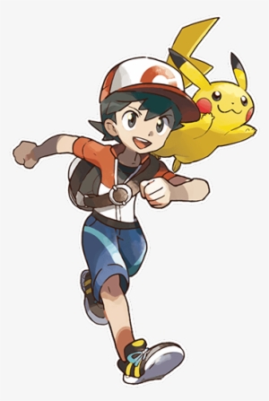 Female Trainer Male Trainer - Pokemon Let's Go Pikachu Character