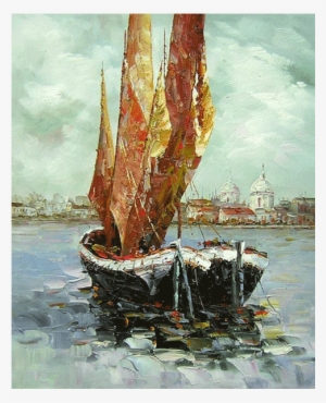 Yağlı Boya Tablo Yelkenli