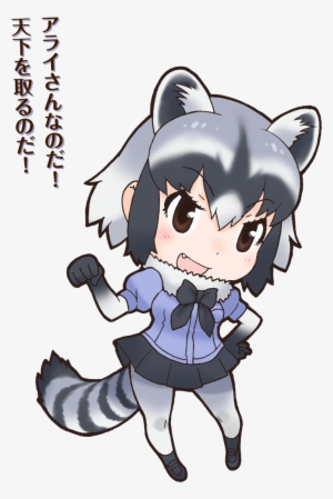 Common Raccoon - Arai San Kemono Friends