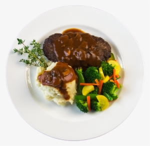 Catrina Drawing Famous - Meat With Mashed Potatoes Png