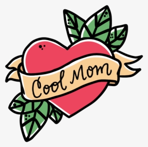 Mom Tattoo Png Jpg Download - Traditional Mom Heart Tattoo