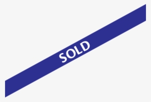 Banniere Vendu Liste En - Electric Blue