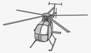 Md 500 Helicopter Png Clipart Picture - Helicopter