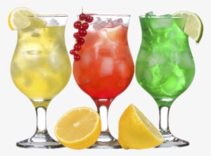 Cocktails, Glaçons, Citron