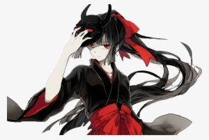 Anime Transparent Demon - Anime Demon Girl With Mask