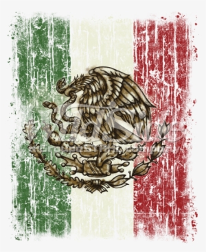 Mexican Flag - Distressed Mexican Flag