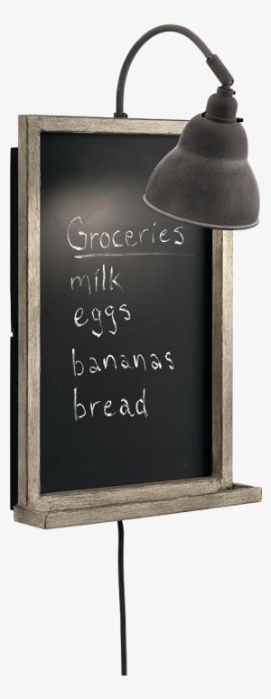 Larger View Rollover To Zoom - Kichler Lighting-44015wzc-one Light Chalkboard Wall