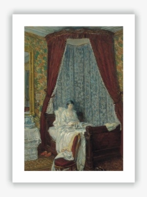 The French Breakfast - Giclee Painting: Hassam's The French Breakfast, 1910,