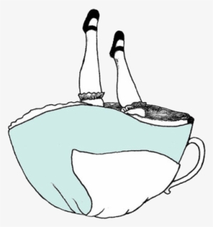 Image About Tea In Happy Time By Samantha On We Heart - Alice In Wonderland Png