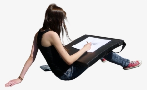 Girlsittingdrawing - Sitting