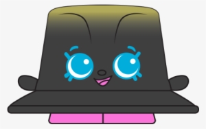 106097m Spks7 2d Characters Sparkles Hat - Shopkins Disco Party