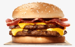 Burger Vector Bacon - Double Bacon Burger King