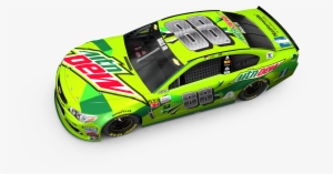 Mountain Dew Race Car