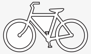 Bike Black And White Clip Art