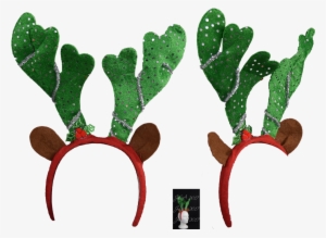 Reindeer Antler Headband Stock - Antler