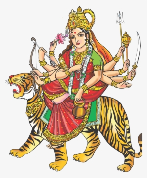 Durga Drawing Navadurga