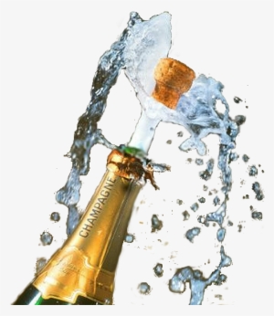 Popped Champagne Bottle Png