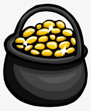 Pot O' Gold Clothing Icon Id 324 - Club Penguin Rockhopper