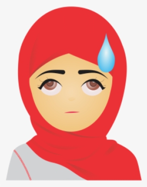Muslim Emoji Set Cute Expressions, Expression, Express, - Transparent Background Emoji In Hd