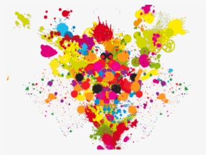 Vector Burst Paint - Download Color Splash Png