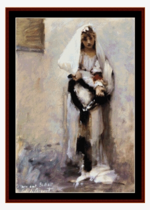 Parisian Begging Girl