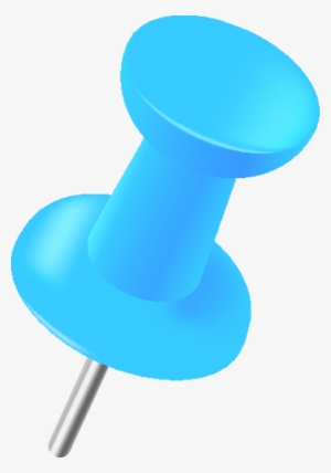 Light Blue Pin Png