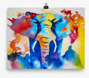 Elephant • Art Print - Elephant Art Print