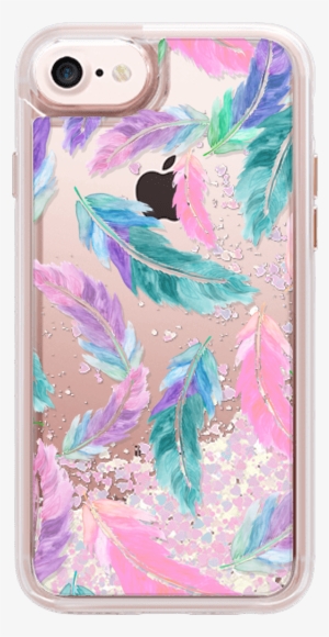 Girly Trend Casetify Iphone Liquid Glitter Case Pastel