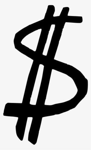 Sign Clipart Black Dollar - Signo De Dolar Vector