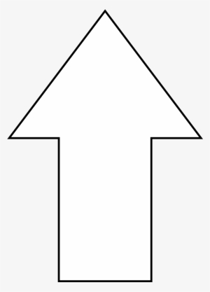 Curved White Arrow Png - White Up Arrow Icon Png