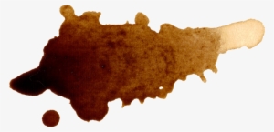 Free Download - Manchas De Acuarela Cafe Png
