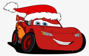 Lightning - Lightning Mcqueen With Santa Hat
