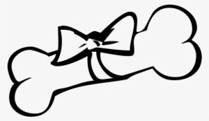 28 Collection Of Christmas Dog Bone Clipart - Dog Bone With Bow