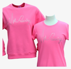 Heart Beat Of Racing / Rhinestones / Crew Neck & T's - Pattern
