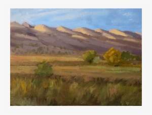 Late Daylight On Hill - Painting