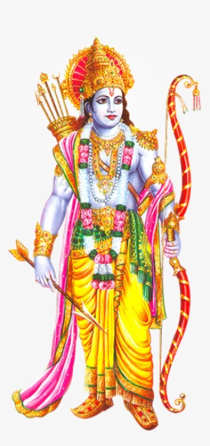Jai Shri Ram Standing With Bow & Arrow Beautiful Nice