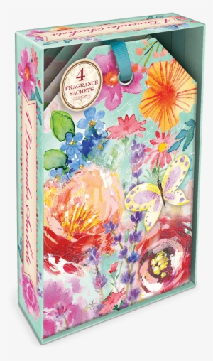 Decorative Scented Sachet - Flower Painting Design