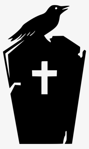 Grave Stone Dead Graveyard Space Dirty Crow Comments - Portable Network Graphics