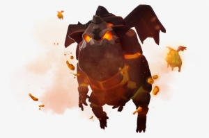 The Lava Hound Is A Slow-moving Flying Tank - Clash Royale Lava Png