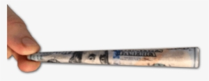 Joint Transparent Stoner - Dollar Rolled Up Png