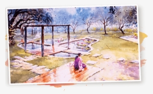 The Garden Of Surprise - Painting