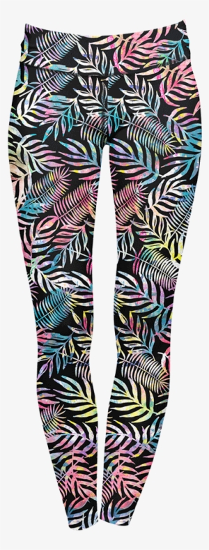 Rainbow Jungle Leggings - Leggings