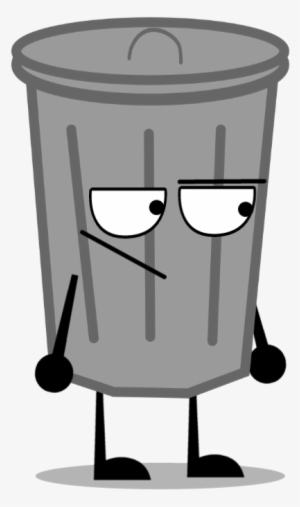 Wierd Trash Can - Cartoon