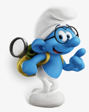 Free Png Brainy Smurf Png Images Transparent - Smurfs The Lost Village Clumsy