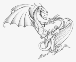 This Free Icons Png Design Of Two Dragons Engaged In