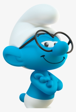 Brainy Smurf Png Image - Brainy Smurf